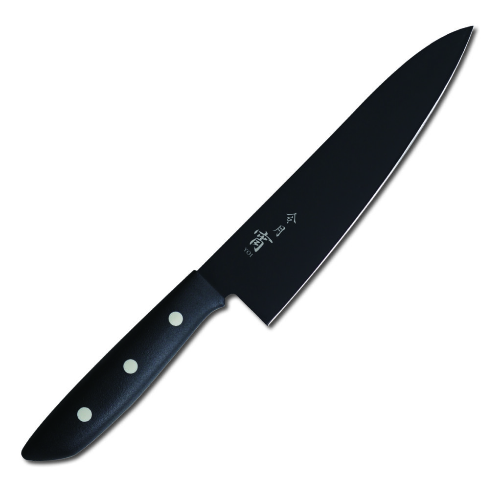 令月宵モリブデンバナジウム鋼シリーズ 牛刀 180mm　CR-023
