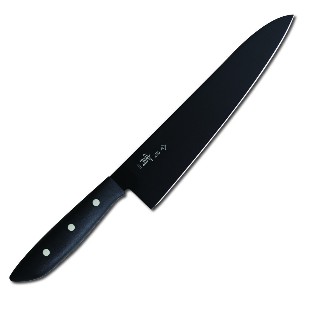 令月宵モリブデンバナジウム鋼シリーズ 牛刀 240mm　CR-025