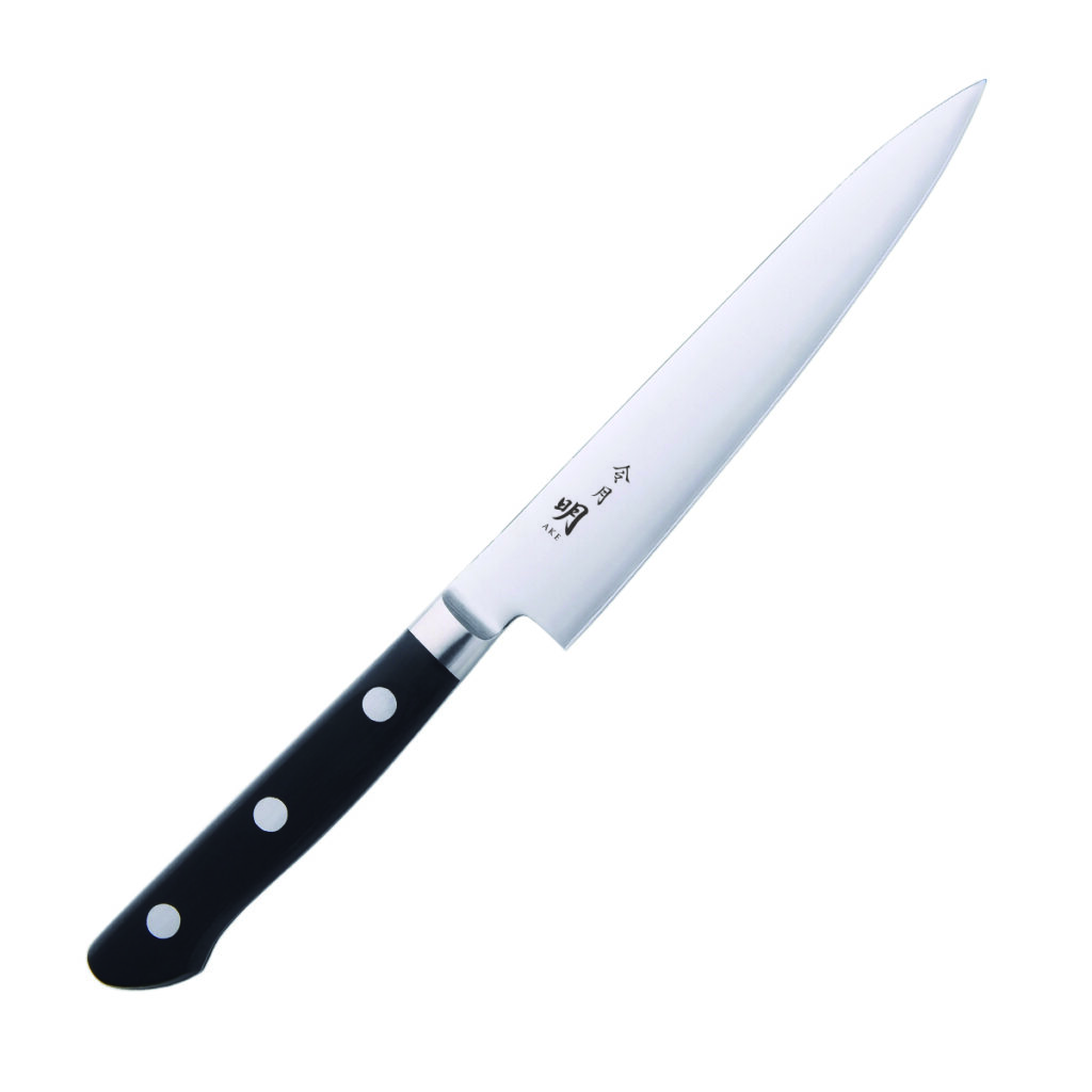 令月明 MV鋼 口金付シリーズ ペティナイフ 150mm　FC-0102